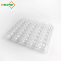 Customized clear plastic box with plastic insert tray for 3, 6,12,24,35 macarons or chocolates